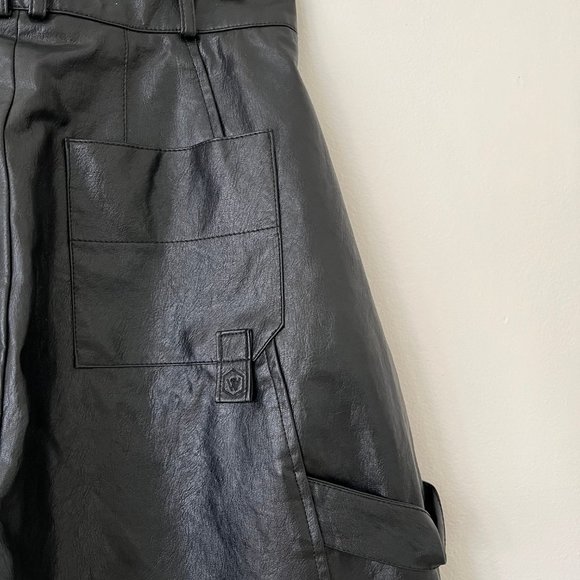 WNDERKAMMER Vegan Leather Shorts size Small - Picture 7 of 9